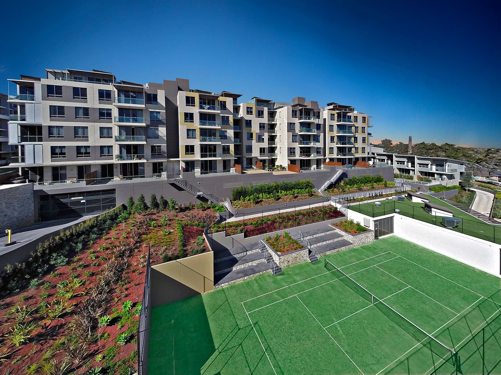 Epping Park – Building 6 Tennis Court