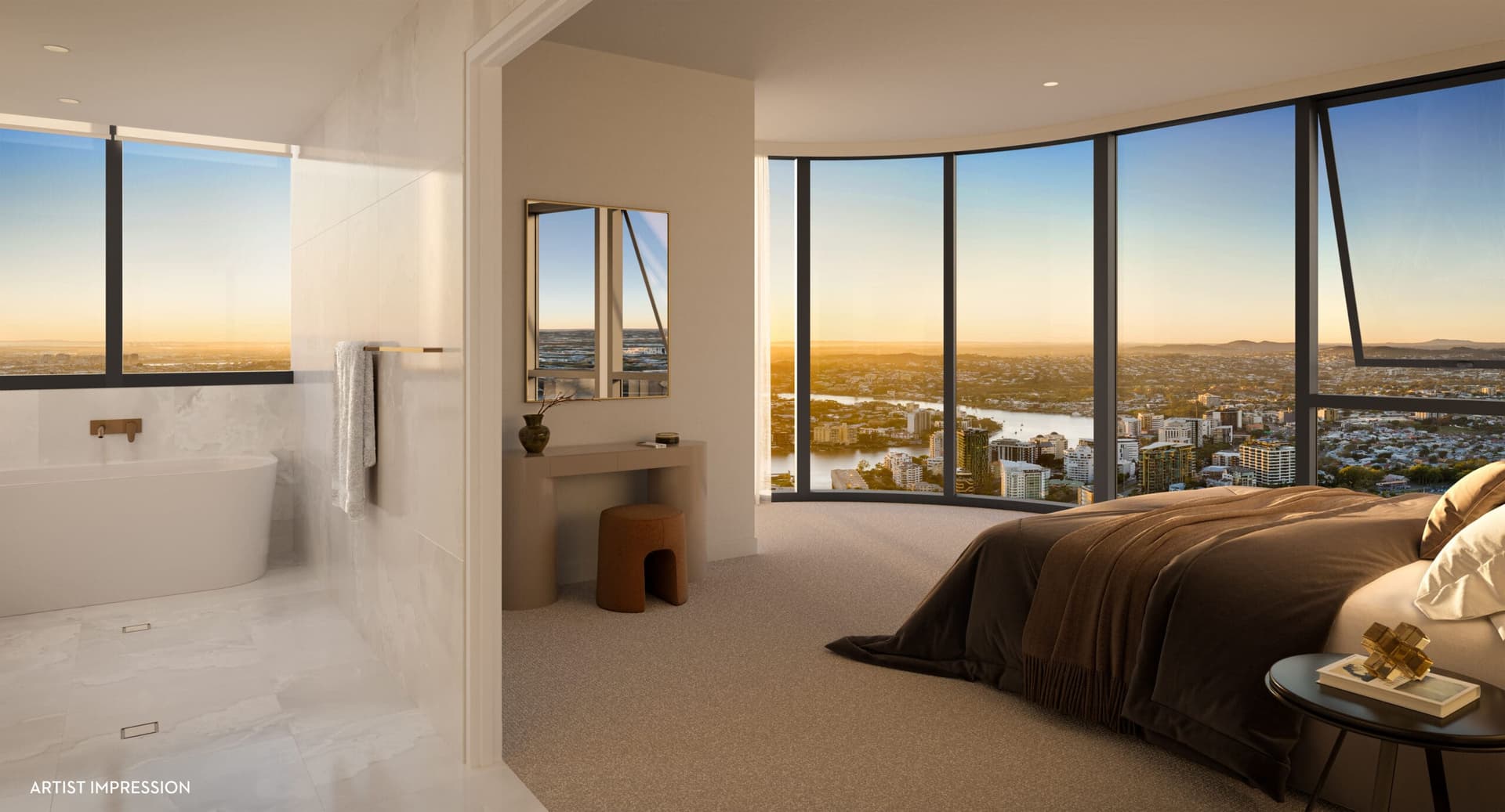 The Oscar Bedroom CGI