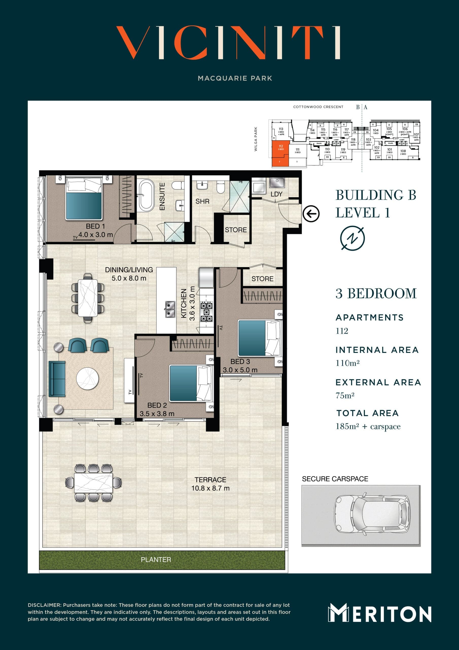 Unit 112, 2 Cottonwood Crescent, Macquarie Park