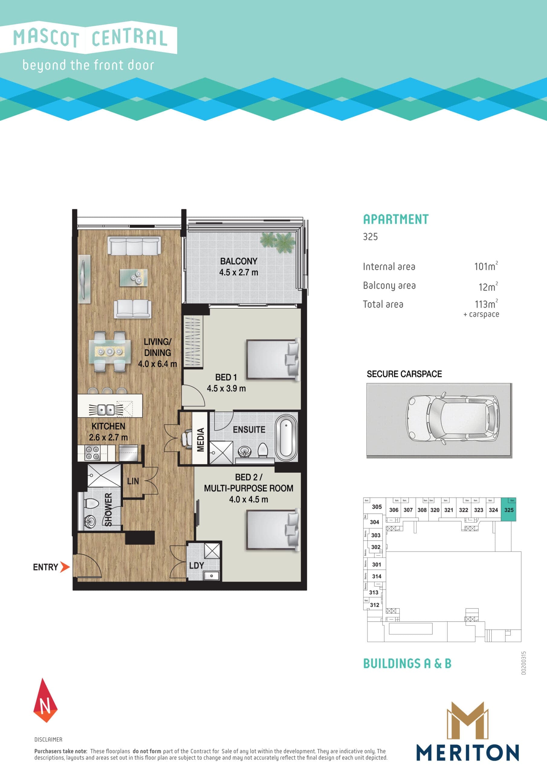 Unit 325, Mascot Central, 55 Church Avenue, Mascot